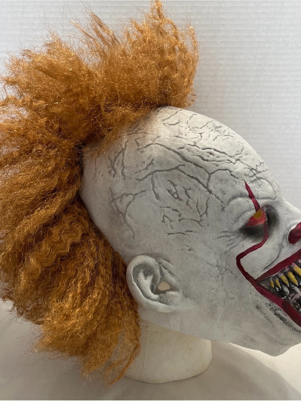 Clown Latex Mask Stephen King's IT Halloween Cosplay Full Mask Costume - Picture 6 of 8